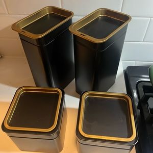 Set of 4 IKEA storage containers